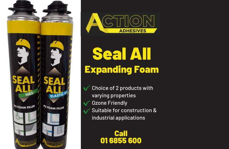 Seal All Expanding Foam from Action Adhesives