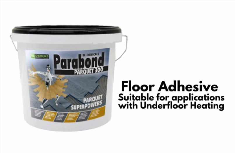 Floor Adhesive for use with Underfloor Heating Systems