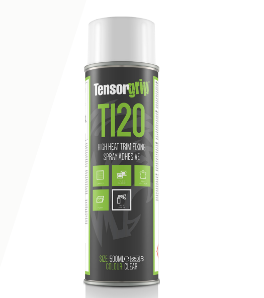 Tensorgrip T120 High Heat Trim Fixing Spray Adhesive